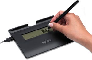 ワコム、小型手書きサイン入力専用ペンタブレットの新製品発売