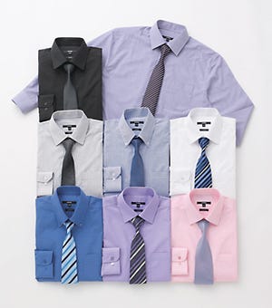 西友、英国直輸入の「George ネクタイ付きワイシャツ」8種類を990円で発売