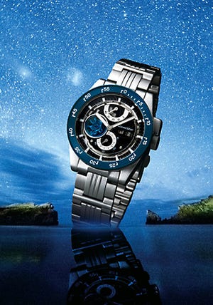 オリエント時計、青い恒星シリウスをイメージした創立60周年記念モデル発売