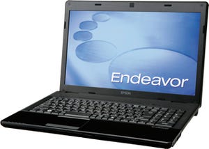 エプソンダイレクト、Core i3/5/7対応15.6型ノート「Endeavor NJ3300」