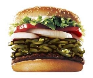世界一辛いハンバーガー!?--バーガーキング、激辛&ウマ辛「WHOPPER」を発売