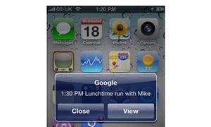iPhone用「Google Mobile」アプリがプッシュ通知に対応