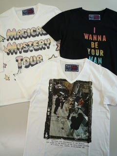 ビートルズの伝説ライブと斉藤和義氏の直筆サインを刷ったTシャツが登場!