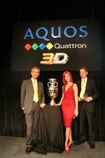 シャープ、AQUOSクアトロン3Dを欧州市場へ投入 - IFA2010