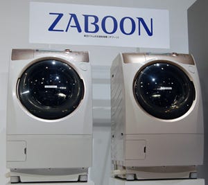 洗濯物9kgを約35分で洗う - 東芝、ドラム式洗濯乾燥機「ZABOON」の新モデル