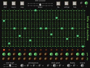 「MIDI Mobilizer」に対応したiPad用MIDIステップシーケンサー登場