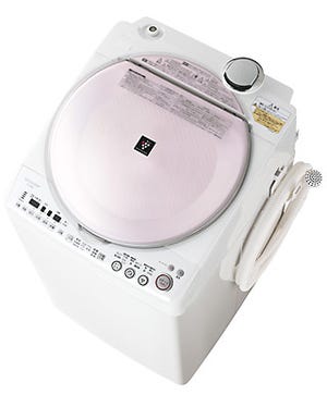シャープ、プラズマクラスター洗濯機「ES-TX800」を含む3機種を発表