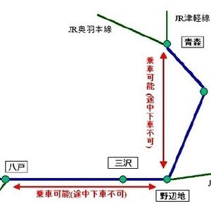 冬の青春18きっぷ発売決定 - 特別ルールで青い森鉄道「通過なら乗車可」