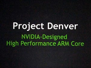 CES 2011 - 米NVIDIAが"CPU"開発計画を表明、GPU統合の高性能ARMコア「Project Denver」