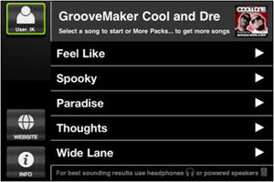 iPhone/iPad用最新ビート作成アプリ「GrooveMaker Cool & Dre」発売