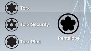 iPhone 4のネジが分解困難なペンタローブに - iFixitレポート