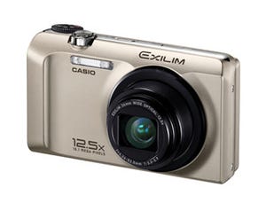 カシオ、1,000枚撮影の「旅カメラ」最新モデル! 12.5倍ズーム搭載「EX-H30」