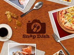 料理写真でつながるiPhone用ソーシャル写真アプリ「SnapDish」