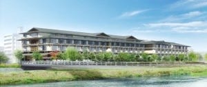 国内3番目のホテル「リッツ」が京都に - 鴨川河畔の立地で2014年春開業