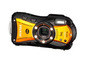 ペンタックス、防水&GPSコンパクトデジカメ「Optio WG-1 GPS」にカラバリ