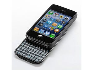 サンワダイレクト、Bluetoothキーボードを搭載したiPhone 4用ケース