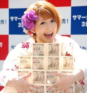 矢口真里、3億円当たったら「世界一周したい!」2000万円なら「豪華結婚式」