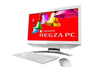 東芝、液晶一体型PCの新ブランド「REGZA PC」 - 23型3機種/21.5型1機種