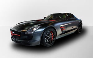 メルセデス・ベンツ、特別仕様車「SLS AMG Matt Black Edition」を限定発売