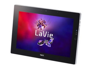NEC、タブレット/PCの両スタイルを両立させる新製品「LaVie Touch」