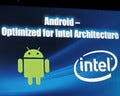IntelとGoogle、Androidプラットフォームで提携