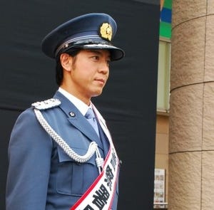 上川隆也が一日警察署長に就任「身が引き締まります」