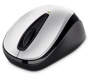 日本マイクロソフト、ワイヤレス3ボタンマウスに新色「ライトグレー」を追加