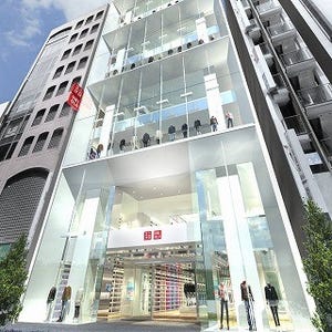 ユニクロ、銀座に新たな「世界最大のグローバル旗艦店」2012年3月オープン