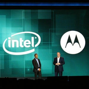 CES 2012 - IntelがARM対抗のスマートフォン向けプロセッサ - 初端末はLenovo、Motororaとは提携し今夏に端末投入へ