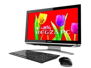 東芝、一体型「REGZA PC D711」春モデルでは消費電力の35%削減を達成