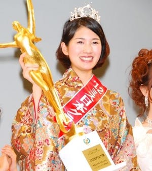 2012ミス日本、新井宏昌オリックス2軍監督の三女・貴子さんがグランプリ