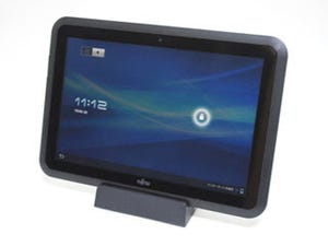 防水・指紋認証、ワンセグにも対応したAndroidタブレット - 富士通「ARROWS Tab Wi-Fi」