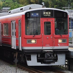 箱根登山鉄道が3/17ダイヤ改正 - 箱根湯本行各駅停車は"赤い電車"に統一