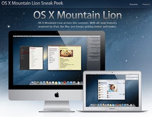 OS Xの最新版「Mountain Lion」がデベロッパプレビューに - リリースは今夏