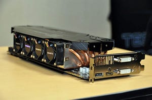 GIGABYTE、5連ファンのGeForce GTX 680カードなど、次期新製品とその技術を公開
