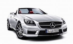 メルセデス・ベンツ、燃費を向上させたオープンカー「SLK 55 AMG」発売