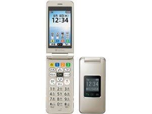 ソフトバンク、シニア向け機能を搭載した携帯電話「かんたん携帯 108SH」