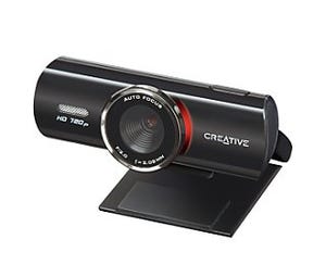 クリエイティブ、ハードウェアH.264ビデオエンコーダー搭載のWebカメラ