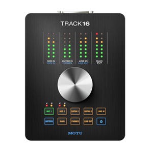 MOTU、コンパクトな新型オーディオ・インタフェース「Track16」を発表