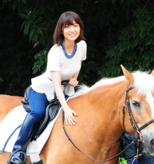 AKB48の大島優子、総選挙と馬上からの景色は「どちらもいいですね!」
