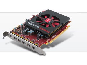AMD、デジタルサイネージ向け6画面出力グラフィックスカード「FirePro W600」