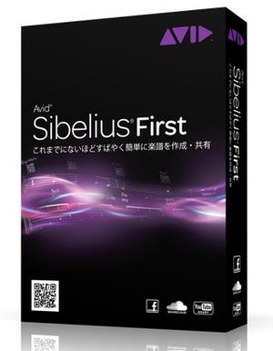 Avid、入門者向け楽譜作成ソフト「Sibelius First」の最新版を発売