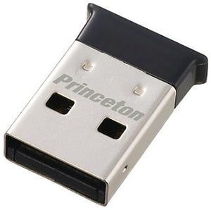 プリンストン、PCにBluetooth 4.0＋EDR/LEを追加する小型USBアダプタ