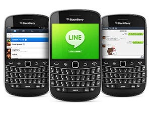「LINE」がBlackBerry版を提供開始 - メール機能限定でリリース