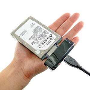 上海問屋、2.5インチSATA HDD/SSDをUSB 3.0接続で利用するアダプタ