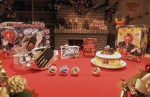 仮面ライダーウィザードの変身ベルト付きのクリスマスケーキ発売!