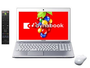 東芝、テレビ機能搭載の15.6型ノート「dynabook Qosmio」は通信機能を強化