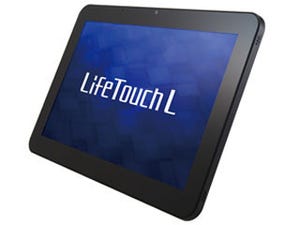 NEC、10.1型タブレット「LifeTouch L」の機能強化 - SkyDrive対応など