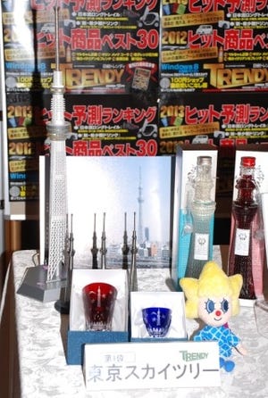「2012年ヒット商品ベスト30」が発表 - 1位は「東京スカイツリー」
