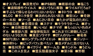 ユーキャン、新語・流行語大賞の50候補発表 - 「いいね!」「うどん県」など